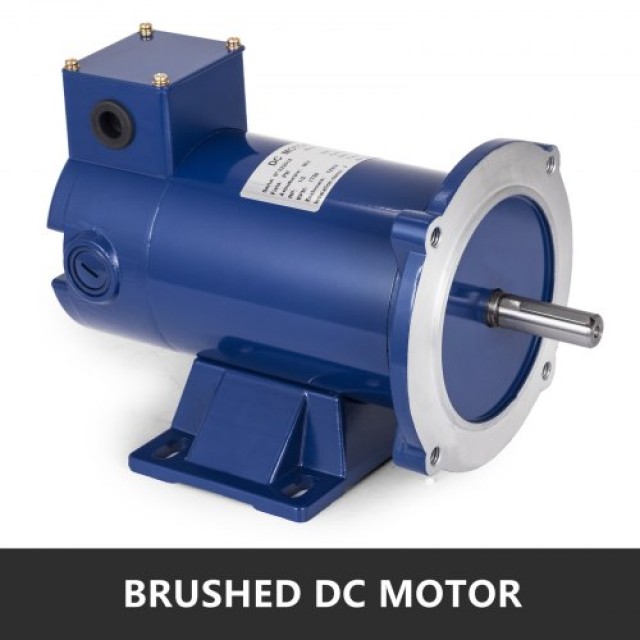 Κινητήρας 90V DC, 1/2HP, 56C, 1750RPM, TENV, Μόνιμος μαγνήτης, Καινούργιος  ZLDJ113ZYT90-1-2VV0