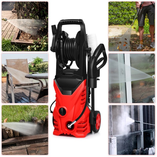 Costway  Ισχυρό και Αποτελεσματικό Πλυστικό Μηχάνημα Υψηλής Πίεσης ...