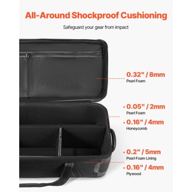 VEVOR Τροχήλατη Θήκη Εξοπλισμού Στούντιο 91x30x36cm για Κάμερες SYS... VEVOR Τροχήλατη Θήκη Εξοπλισμού Στούντιο 91x30x36cm για Κάμερες SYS...