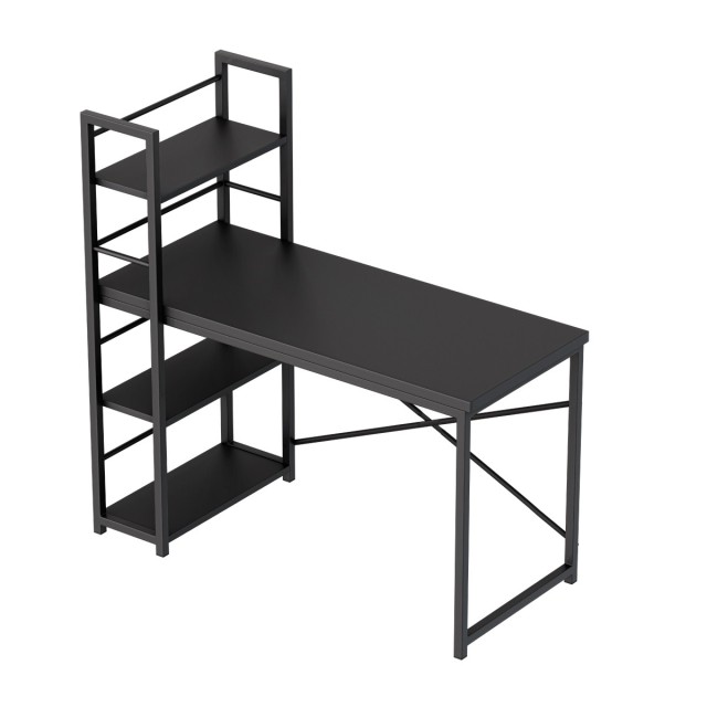 MarkAdler Βιβλιοθήκη Leader 4.0  με Διαστάσεις 80x40x180 εκ. Μαύρη ...