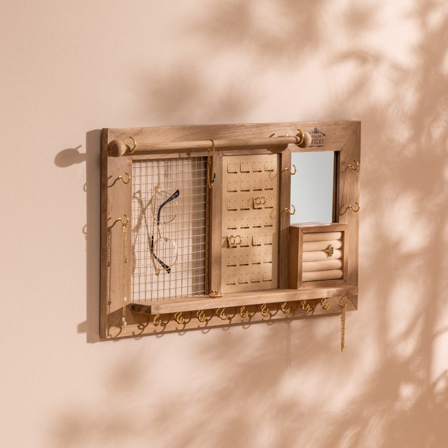 Atmosphera  Επιτοίχια θήκη κοσμημάτων Little cottage με Ράφι και Ακριστρα  203945
