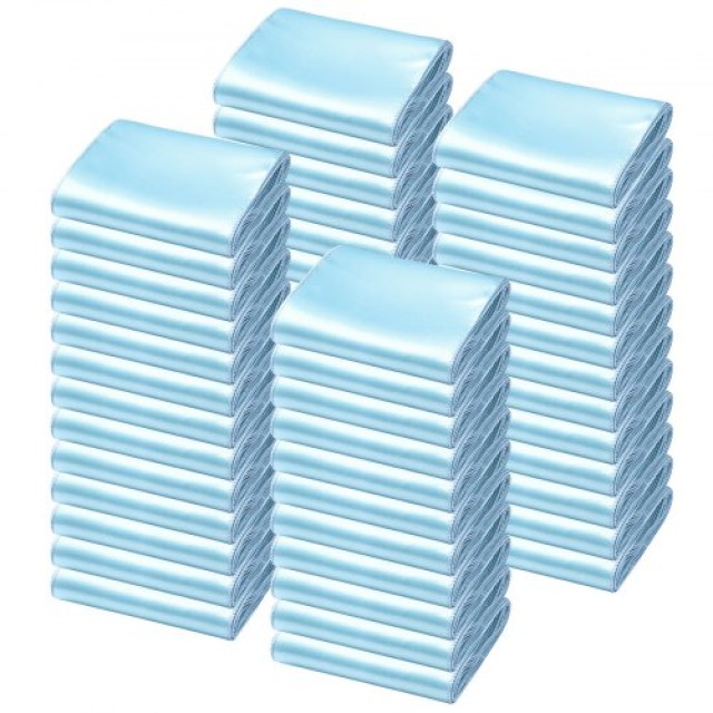 VEVOR Σατέν Κορδέλες Καρεκλών 100 τεμάχια σε Ανοιχτό Μπλε, Διάσταση...