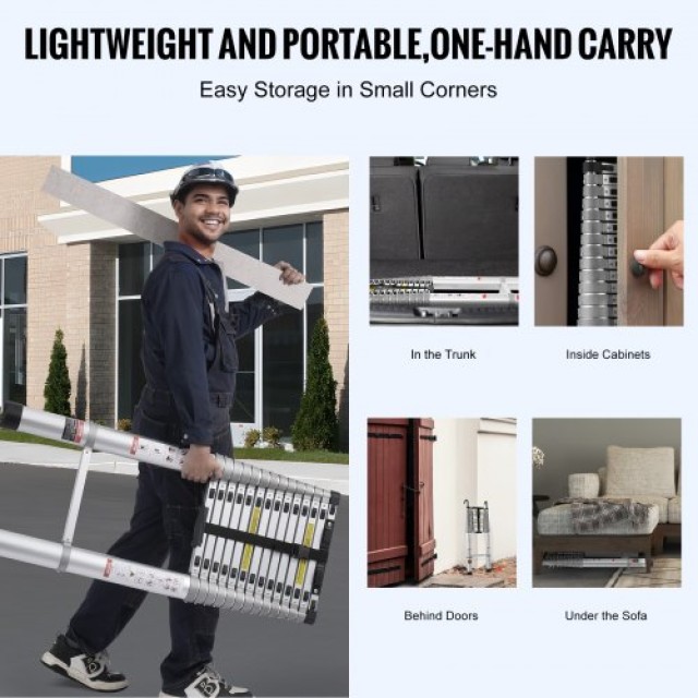 VEVOR Τηλεσκοπική Σκάλα 20.3FT Πολυκουμπωτή 419 LBS SSLTQLHJK2039... VEVOR Τηλεσκοπική Σκάλα 20.3FT Πολυκουμπωτή 419 LBS SSLTQLHJK2039...