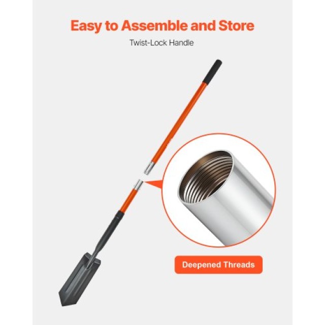 VEVOR Βαρέως Τύπου Σκαπτικό Φτυάρι με Στενή Λεπίδα για Κηπουρική TX... VEVOR Βαρέως Τύπου Σκαπτικό Φτυάρι με Στενή Λεπίδα για Κηπουρική TX...