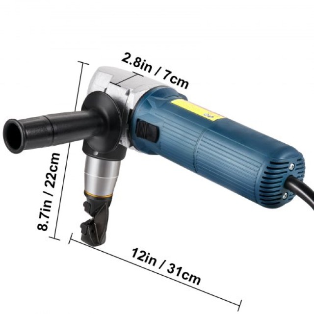 Ηλεκτρικό Ψαλίδι VEVOR 625W για Μέταλλο  DCJO4.0MM220VENBUV2