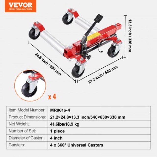 VEVOR  Βαρέως Τύπου Ανυψωτικό Οχημάτων 1500 Λίβρες JTSLSBYC1J154ZOVUV0