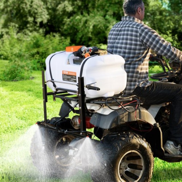 VEVOR Ψεκαστήρας ATV 60 Λ/15.9 Γαλ ATV/UTV Ψεκαστήρας Σημείου με Μπούμα Ακροφυσίου 1.9 GPM STCPWQ15JL60UTRA7V9