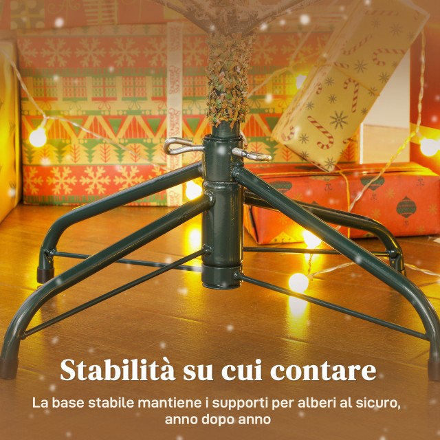 HOMCOM Χριστουγεννιάτικο Δέντρο με Χιόνι Ύψους 180 εκ. με Ρεαλιστικ... HOMCOM Χριστουγεννιάτικο Δέντρο με Χιόνι Ύψους 180 εκ. με Ρεαλιστικ...