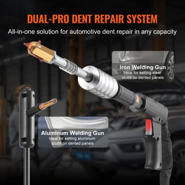 VEVOR  Επαγγελματικός Συγκολλητής Dual Pro 5KW για Χάλυβα & Αλουμίνιο LZHJFTSZDSD1DIN4DV2