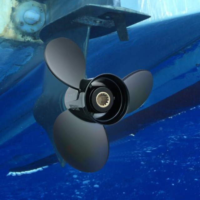 Προπέλα VEVOR για Εξωλέμβια, Αντικατάσταση OEM 765183, 3 Λεπίδες 13 1/4 x 17 Αλουμινίου, Συμβατή με 40-140HP 2-Χρονες Evinrude, 13 Δόντια, Δεξιόστροφη  CLXJH31314X17U70CV0