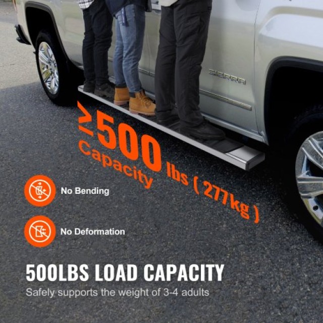 Σκαλοπάτια VEVOR 6 για Chevy Silverado/GMC Sierra 2019-2024, Ανοξεί...