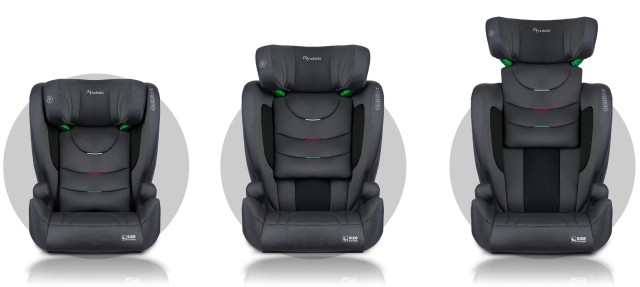 Παιδικό Κάθισμα Αυτοκινήτου με Isofix Γκρι 15-36kg 710011 Nukido