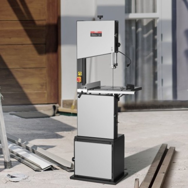 VEVOR Πριόνι Ταινίας με Βάση 370W Διπλής Ταχύτητας 9.65  MCQGDJT100...