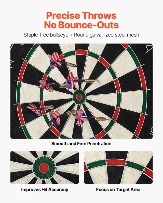 VEVOR Προηγμένη Διάταξη Στόχου με Αυτοθεραπευτικές Ίνες Σίζαλ και 6... VEVOR Προηγμένη Διάταξη Στόχου με Αυτοθεραπευτικές Ίνες Σίζαλ και 6...