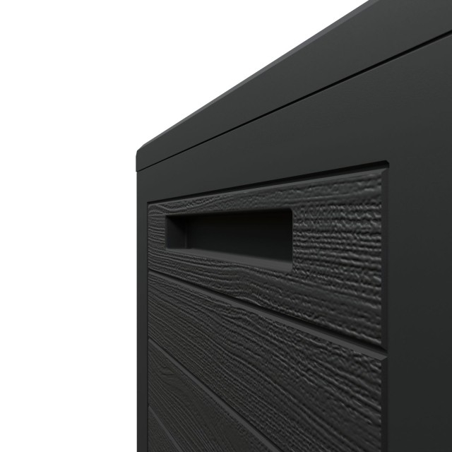 Κουτί Αποθήκευσης Woody Εξωτερικού Χώρου 280L  120 x 46 x 57 cm Ανθ...