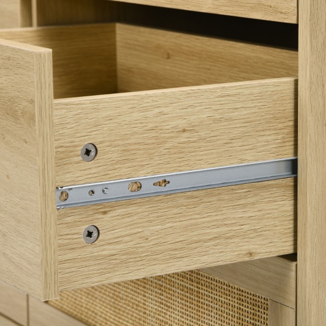 HOMCOM Συρταριέρα 6 Συρταριών Στυλ Boho για Κρεβατοκάμαρα και Είσοδ... HOMCOM Συρταριέρα 6 Συρταριών Στυλ Boho για Κρεβατοκάμαρα και Είσοδ...