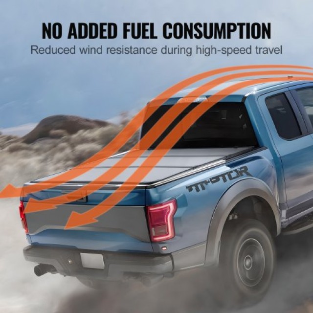 VEVOR Τριπλή Κάλυψη Κρεβατιού για Ford F-150 2015-2024 με LED Φως  ZDSKCHBXGZDSAG4TNV9