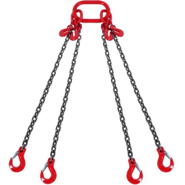 VEVOR Αλυσίδα Ανύψωσης 4 Ποδιών G80 με Γάντζους 6600 lbs DGDLHHMGFH1J142Q0V0