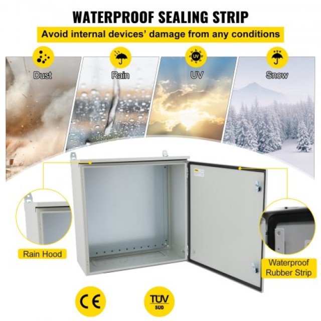 Ηλεκτρικό Κουτί VEVOR 28x20x8 NEMA 4 IP65 Αδιάβροχο  TUL70X50X20CM6E7QV0