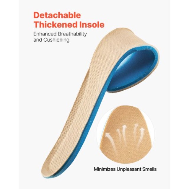 VEVOR Ανδρικές Στρατιωτικές Μποτίνες 203 mm Με Φερμουάρ, Χρώμα Άμμο...