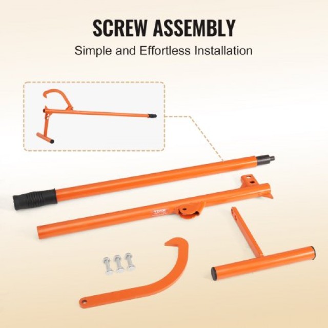 VEVOR Ανυψωτήρας Κορμών Timberjack 46.5 για Κορμούς έως 15 Διάμετρο...