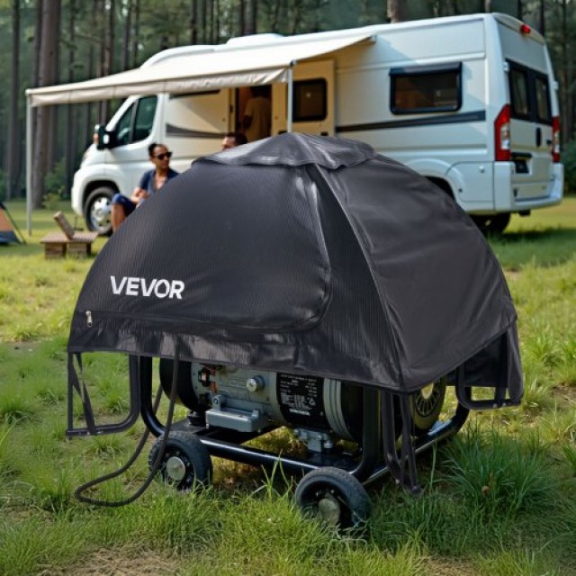 VEVOR Αδιάβροχη Κάλυψη Γεννήτριας 36x26x26in για 70-108in Μαύρη FDJ...