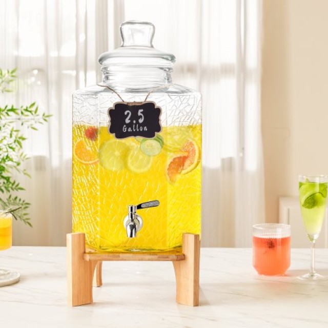 Διανομέας Ποτών VEVOR 9.5L με Βάση και Ανοξείδωτη Βρύση  YLFPQBLFPQKCJ2XI9V0