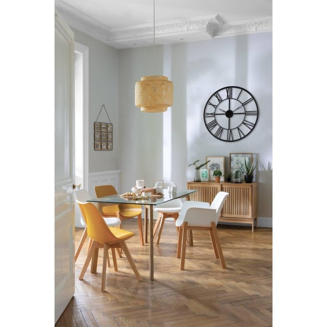 Atmosphera Μεταλλικό Ρολόι Τοίχου Αντίκας Διάμετρος 70cm 102222C