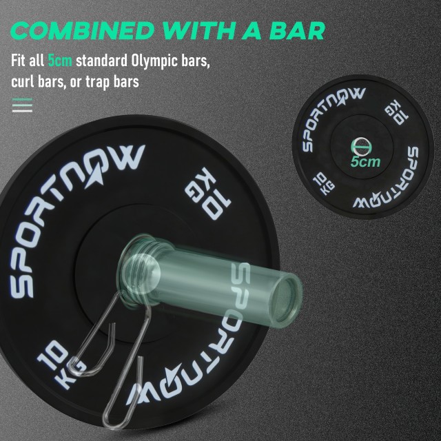 SPORTNOW Σετ 2 Δίσκοι Γυμναστηρίου 10 κιλών για Μπάρα και Αλτήρες μ... SPORTNOW Σετ 2 Δίσκοι Γυμναστηρίου 10 κιλών για Μπάρα και Αλτήρες μ...