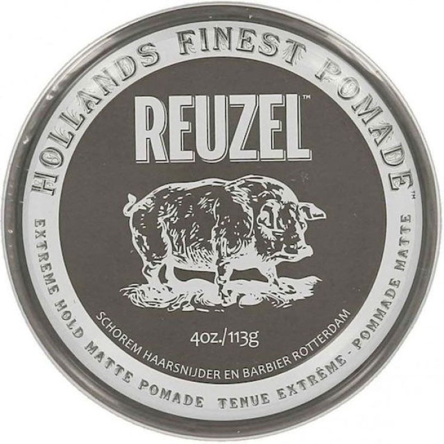 Reuzel Grey Matte Pomade με Ισχυρή Στήριξη 113g 852968008310