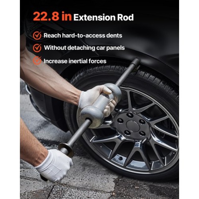 VEVOR Σετ Εργαλείων Αφαίρεσης Εγκοπών με Σφυρί Ολίσθησης 10 lbs - Ε... VEVOR Σετ Εργαλείων Αφαίρεσης Εγκοπών με Σφυρί Ολίσθησης 10 lbs - Ε...