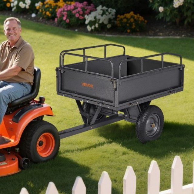 VEVOR Καρότσι Χάλυβα 10 Κυβ. Πόδια 500LB για ATV/UTV Τρέιλερ Βαρύ Κ...