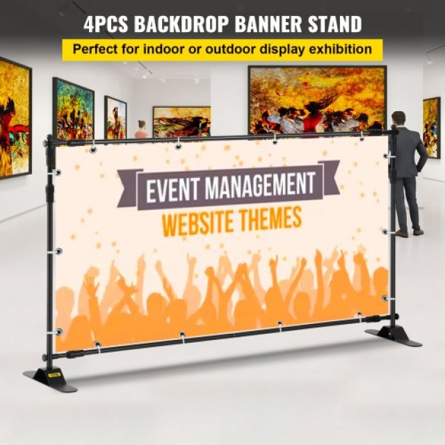 Σετ 4 Διαφημιστικών Banner Stand 54 έως 96 για Εμπορικές Εκθέσεις  4XDM-ABSZSJ000001V0