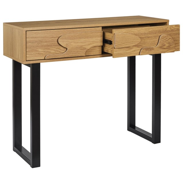 Home Deco Factory Κονσόλα CALYPSO με 2 Συρτάρια 100 x 80 x 35 HD0431