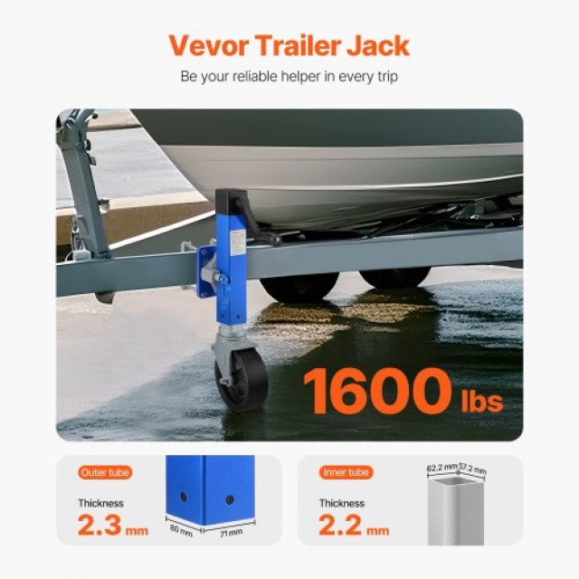 VEVOR  Βαρούλκο Σκάφους Βαρέως Τύπου 1600 lbs  YTTCQJDLHJSY5I831V0