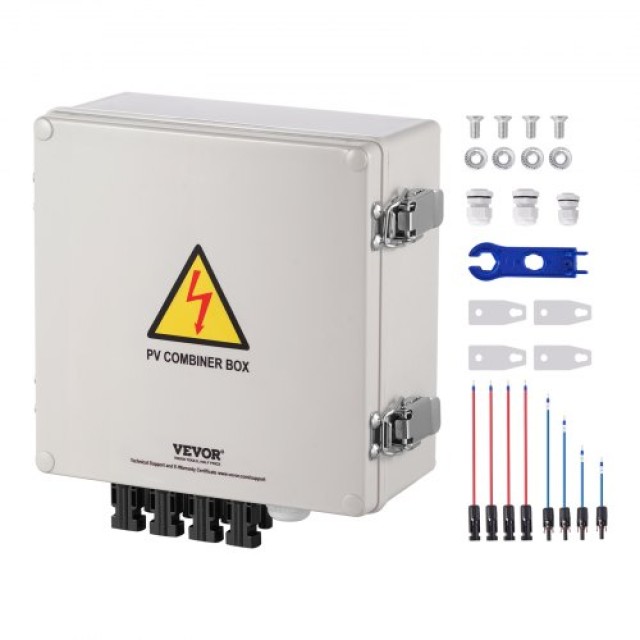 Κουτί Συνδυασμού Ηλιακών 4 Σειρών VEVOR 10A IP65  GFHLX4HL10ASCPG1OY3