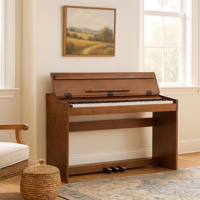 BAKAJI Ηλεκτρικό Πιάνο με 88 Πλήκτρα, 3 Πεντάλ και 80 Δείγματα σε Κ... BAKAJI Ηλεκτρικό Πιάνο με 88 Πλήκτρα, 3 Πεντάλ και 80 Δείγματα σε Κ...