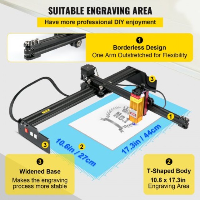 Φορητός Χαράκτης Laser VEVOR 5.5W 3D Εκτυπωτής  EJGXLZSZJGDKJPFKQV2