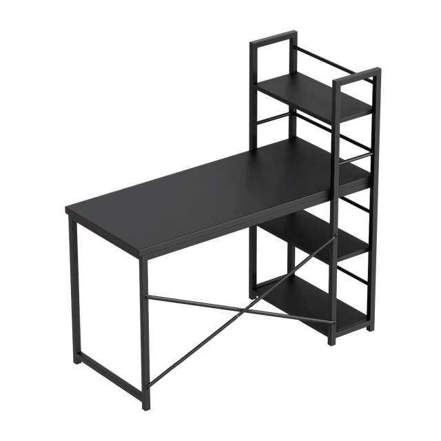 MarkAdler Βιβλιοθήκη Leader 4.0  με Διαστάσεις 80x40x180 εκ. Μαύρη ...
