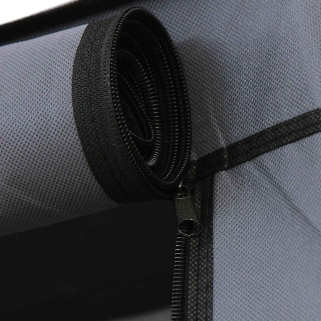 SONGMICS Υφασμάτινη Παπουτσοθήκη 10 Επιπέδων 88 x 28 x 160 cm, Γκρι...