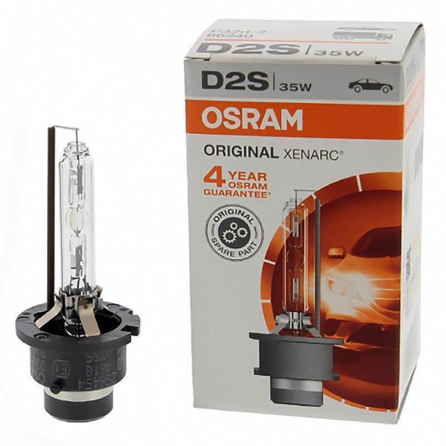 Λάμπα Xenon 35W για Αυτοκίνητα Original Xenarc D2S 4100K Φυσικό Λευκό 85V 66240 OSRAM