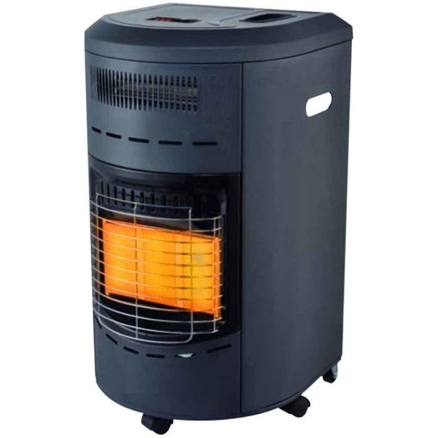 BAKAJI Μεταλλική Σόμπα Αερίου GPL 15Kg με Ρυθμιζόμενες 3 Ισχύς 4200...