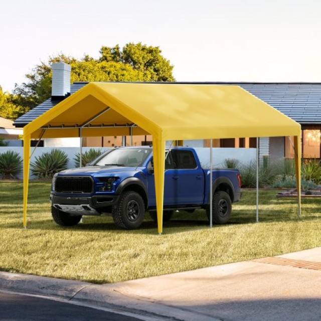 Αντικατάσταση Καλύμματος Carport VEVOR 10x20 ft, Αδιάβροχο & UV Προστατευμένο, Μπεζ (Μόνο Κάλυμμα)  CKPB10X20FTMRCY4TV0