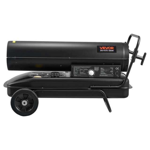 VEVOR Φορητός Θερμαντήρας Κηροζίνης 50kW με Ρόδες και Ρυθμιζόμενη Θ... VEVOR Φορητός Θερμαντήρας Κηροζίνης 50kW με Ρόδες και Ρυθμιζόμενη Θ...
