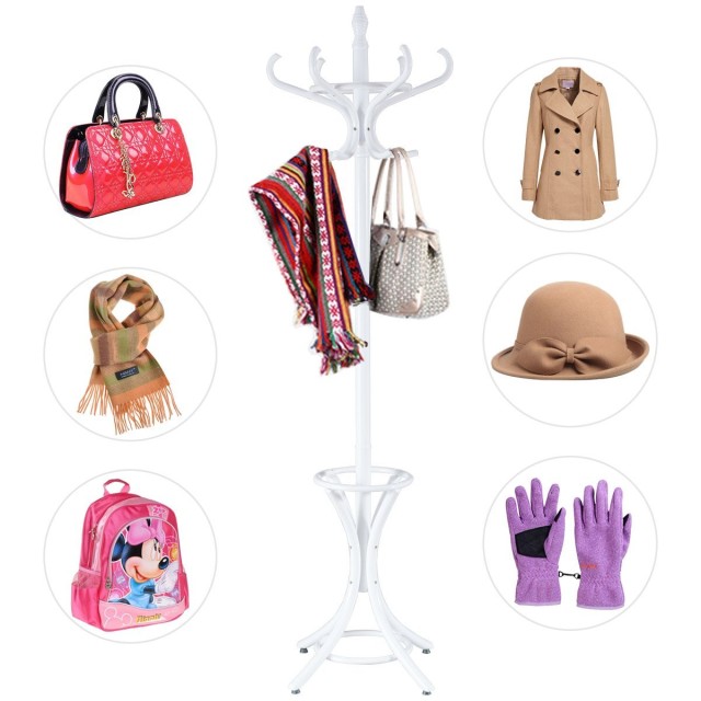 Costway  Καλόγερος Ρούχων με 12 Γάντζους για Οργάνωση και Εξοικονόμ... Costway  Καλόγερος Ρούχων με 12 Γάντζους για Οργάνωση και Εξοικονόμ...