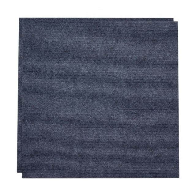 VEVOR Αυτοκόλλητα Πλακάκια Χαλιού 610x610 mm Γκρι (15 Τεμάχια) ZZFK...