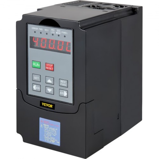 VEVOR 4.0KW 220V VFD Μετατροπέας Συχνότητας για Έλεγχο Ταχύτητας Κι...
