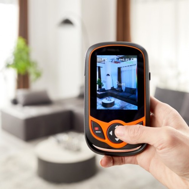 VEVOR Φορητή Θερμική Κάμερα 256x192 Ανάλυση IR με WiFi KDSRCXY25619...