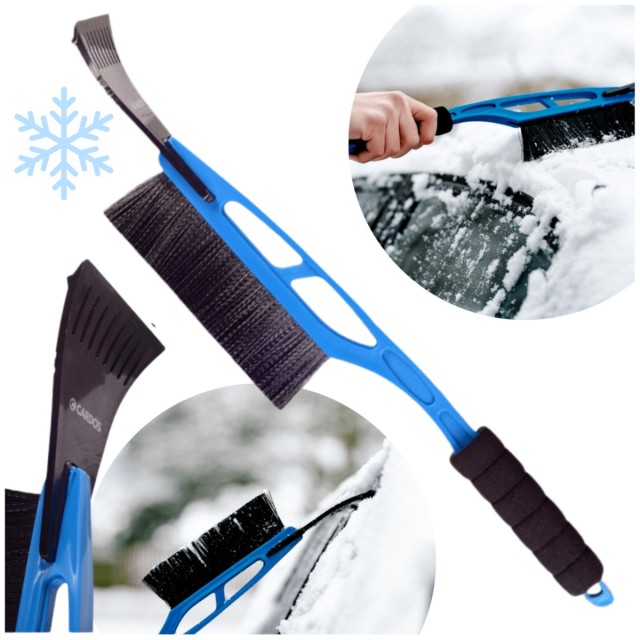 K2 Βούρτσα Ξύστρα με Ζεστή Λαβή για Αφαίρεση Χιονιού από Παράθυρα 5...