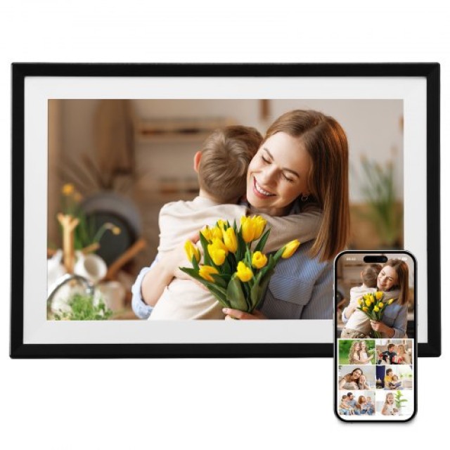 VEVOR Σετ 2 Ψηφιακών Κορνιζών Αφής 260mm 32GB με Wi-Fi Σύνδεση CKPS...